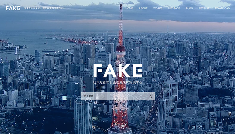 WordPress Theme FAKE