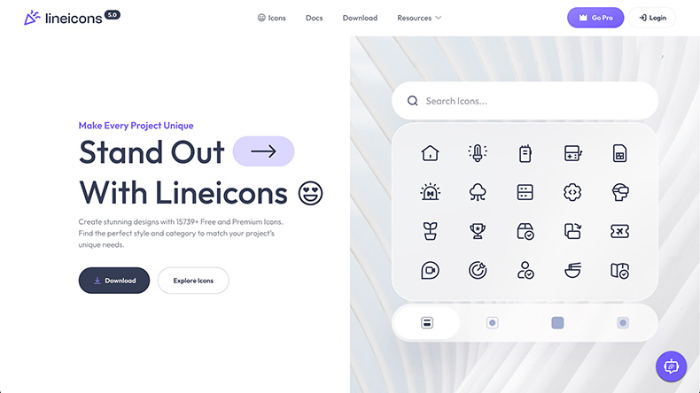 Lineicons公式