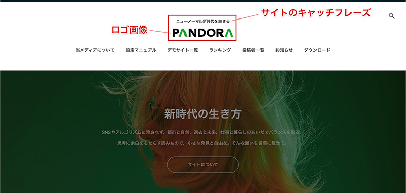 PANDORAのロゴ