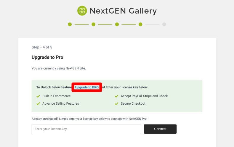 NextGEN Galleryのウィザード設定5