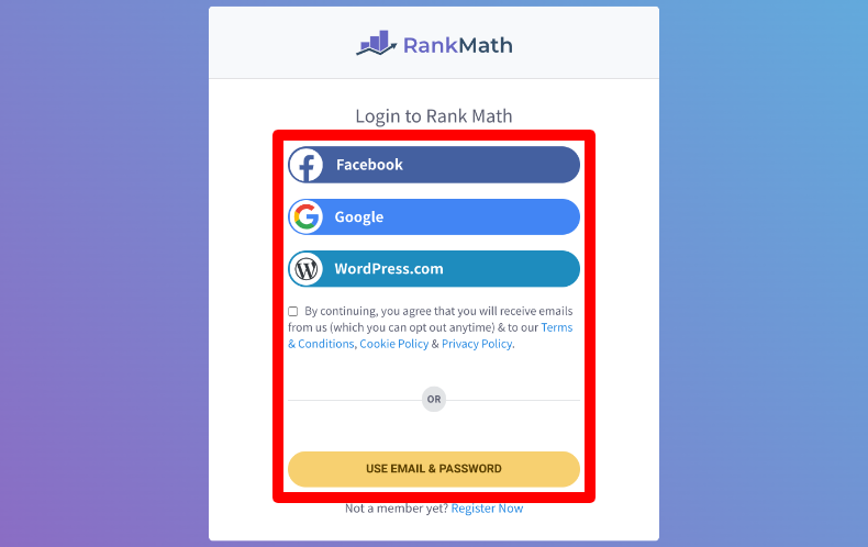 Rank Math SEOの設定ウィザード6