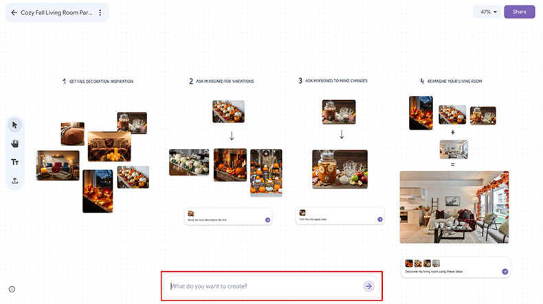 テキスト（プロンプト）入力箇所