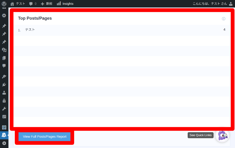MonsterInsightsのレポート6