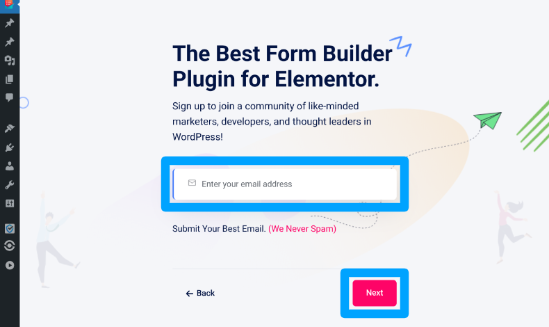 MetFormのウィザード設定2