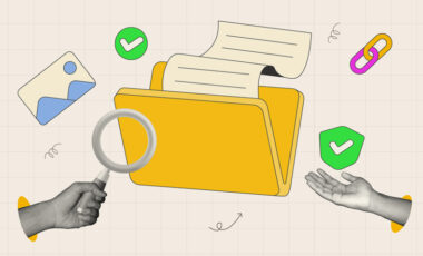 社内外でファイル共有する方法を場面ごとにまとめました。