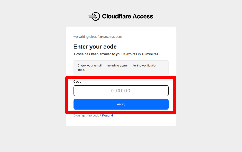 Cloudflare Accessを導入したWordPressの検証2