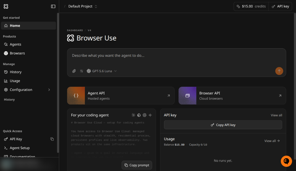 Browser Useの使い方1