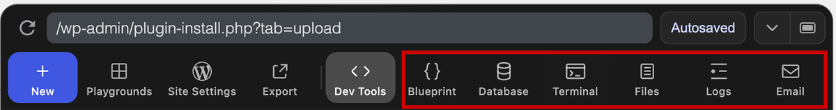 Dev Toolsの機能